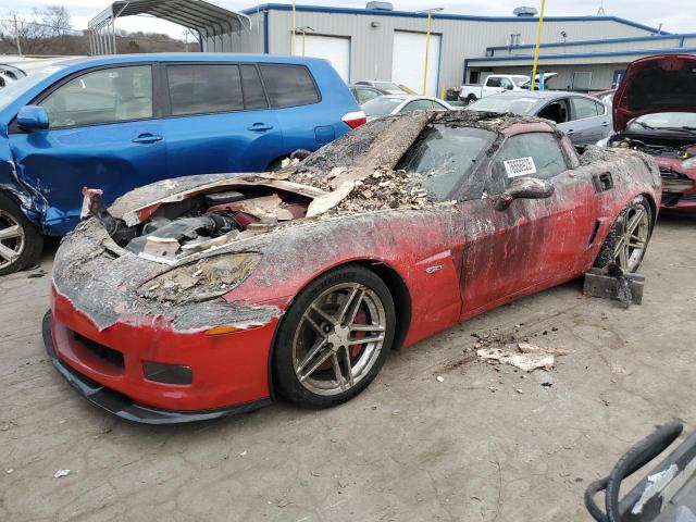 1G1YY25E175105275 - 2007 CHEVROLET CORVETTE Z06 RED photo 1