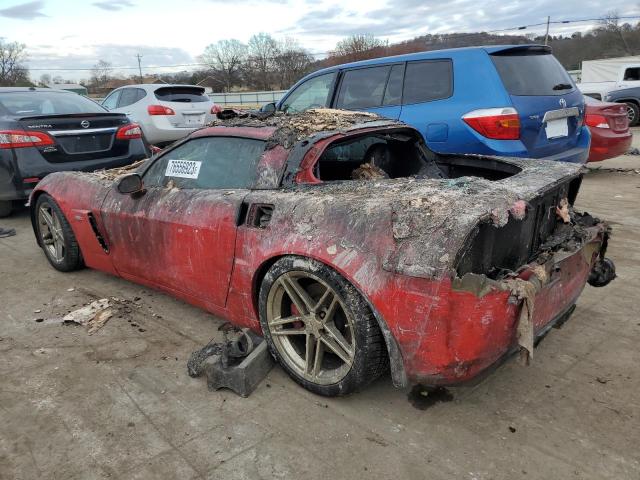 1G1YY25E175105275 - 2007 CHEVROLET CORVETTE Z06 RED photo 2