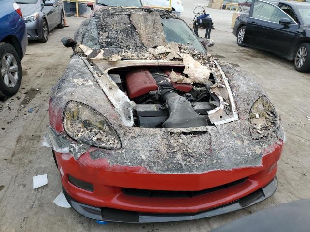 1G1YY25E175105275 - 2007 CHEVROLET CORVETTE Z06 RED photo 5