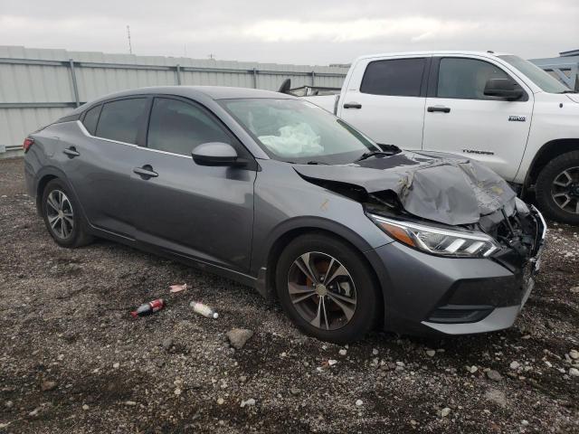 3N1AB8BV0LY260028 - 2020 NISSAN SENTRA S GRAY photo 4