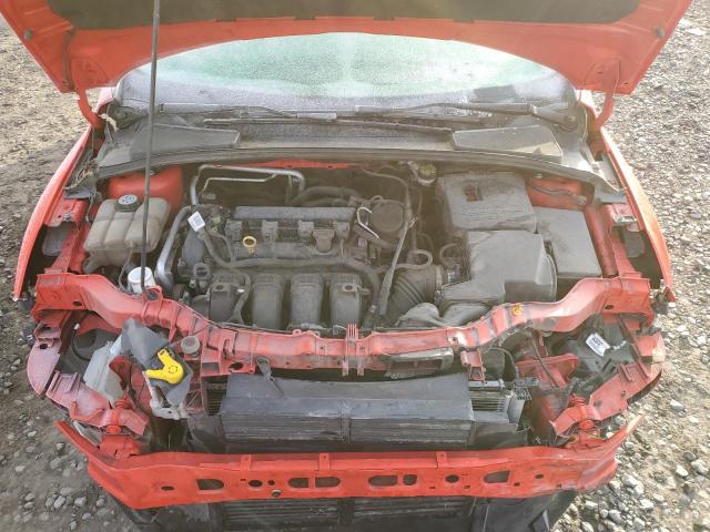 1FAHP3H20CL222777 - 2012 FORD FOCUS SEL RED photo 11