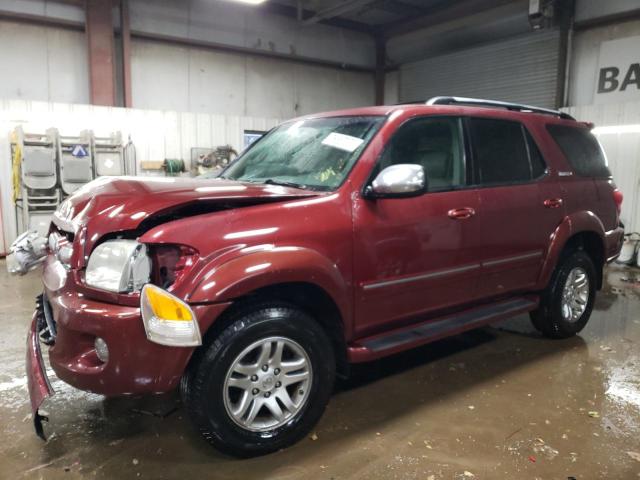 5TDBT48A77S280012 - 2007 TOYOTA SEQUOIA LIMITED RED photo 1