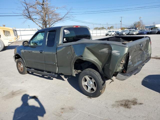 2FTRX18L72CA46234 - 2002 FORD F150 GREEN photo 2