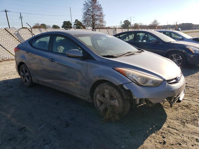 KMHDH4AE1DU540642 - 2013 HYUNDAI ELANTRA GLS GRAY photo 4