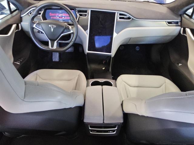 5YJSA1E2XGF130594 - 2016 TESLA MODEL S BLUE photo 8