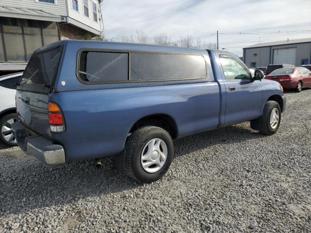 5TBJN32144S448198 - 2004 TOYOTA TUNDRA BLUE photo 3