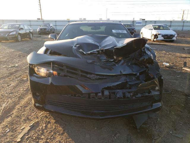 2G1FD1E31F9210847 - 2015 CHEVROLET CAMARO LT BLACK photo 5