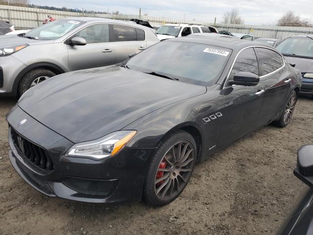 ZAM56YRS9J1288051 - 2018 MASERATI QUATTROPOR S BLACK photo 1