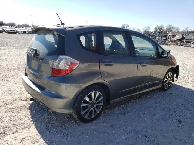 JHMGE8H54CC013219 - 2012 HONDA FIT SPORT GRAY photo 3