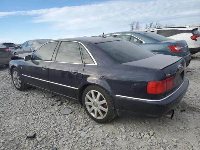 WAUGU44D93N002437 - 2003 AUDI S8 QUATTRO BLUE photo 2