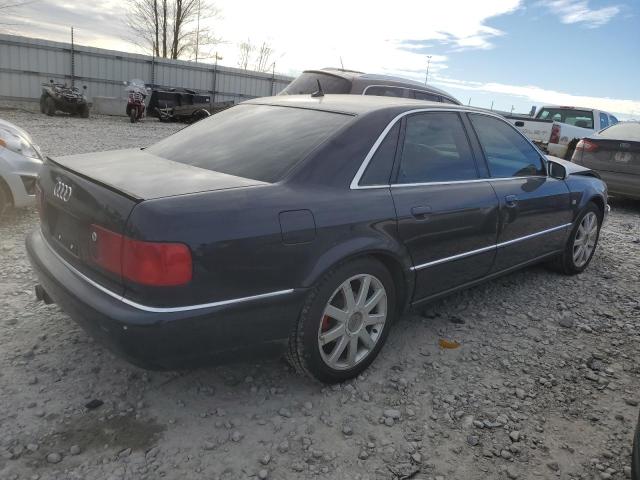 WAUGU44D93N002437 - 2003 AUDI S8 QUATTRO BLUE photo 3