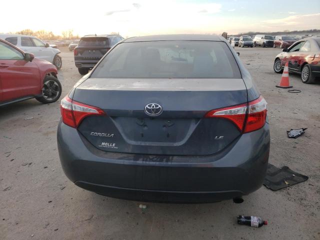 2T1BURHE7GC631992 - 2016 TOYOTA COROLLA L GRAY photo 6