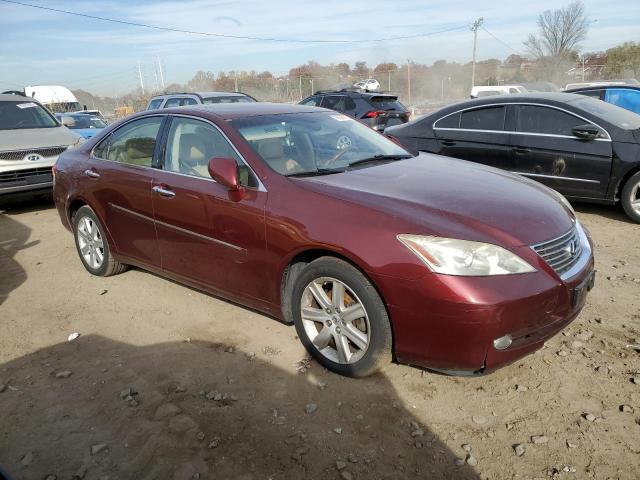 JTHBJ46G372102049 - 2007 LEXUS ES 350 RED photo 4