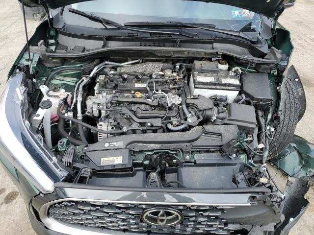 7MUDAABG0NV028664 - 2022 TOYOTA COROLLA CR XLE GREEN photo 12