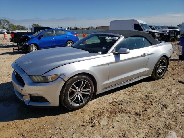 1FATP8UHXG5243051 - 2016 FORD MUSTANG SILVER photo 1