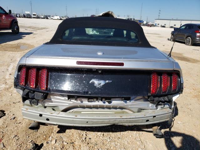 1FATP8UHXG5243051 - 2016 FORD MUSTANG SILVER photo 6