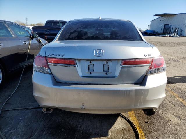 1HGCP3F87CA020995 - 2012 HONDA ACCORD EXL SILVER photo 6