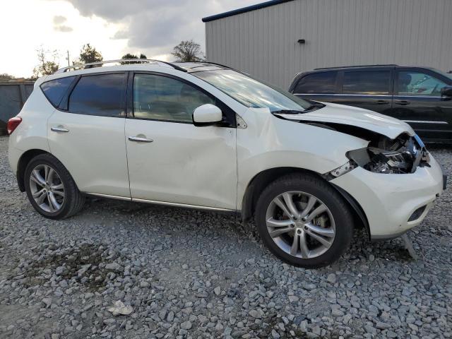 JN8AZ1MU6BW057949 - 2011 NISSAN MURANO S WHITE photo 4