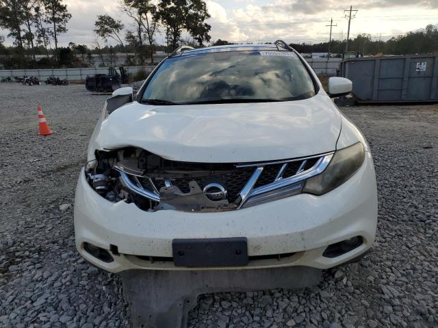 JN8AZ1MU6BW057949 - 2011 NISSAN MURANO S WHITE photo 5