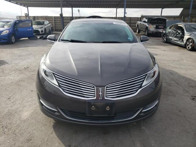 3LN6L2G97GR621100 - 2016 LINCOLN MKZ GRAY photo 5