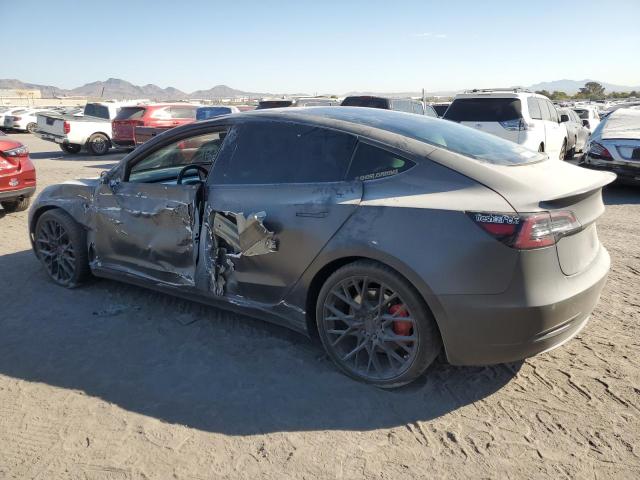 5YJ3E1EB7JF082259 - 2018 TESLA MODEL 3 GRAY photo 2