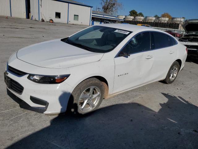 1G1ZB5ST9GF222994 - 2016 CHEVROLET MALIBU LS WHITE photo 1