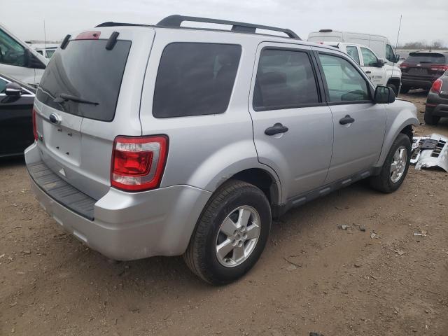 1FMCU0D7XCKA04392 - 2012 FORD ESCAPE XLT SILVER photo 3