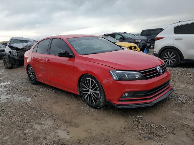 3VWD17AJ1GM270728 - 2016 VOLKSWAGEN JETTA SPORT RED photo 4