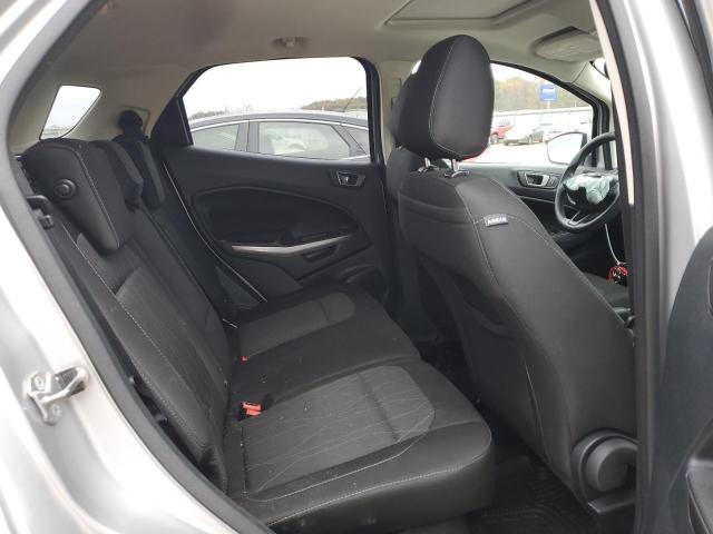 MAJ3S2GE5MC406323 - 2021 FORD ECOSPORT SE SILVER photo 10