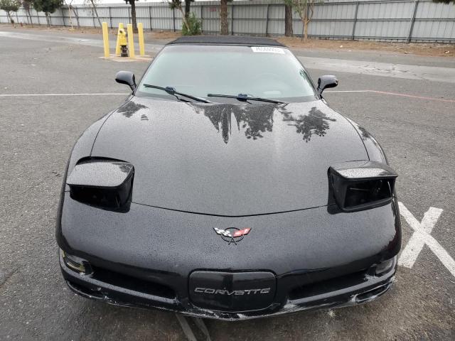 1G1YY32G915118357 - 2001 CHEVROLET CORVETTE BLACK photo 5