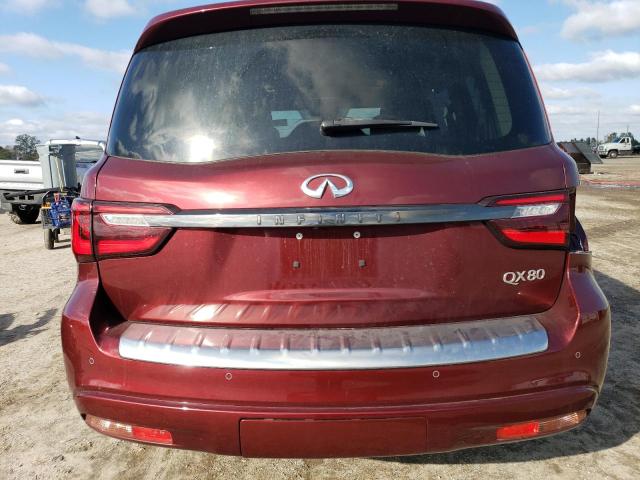 JN8AZ2AF1M9715190 - 2021 INFINITI QX80 LUXE BROWN photo 6