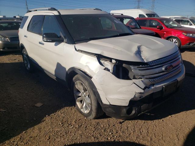 1FM5K7D81DGB68697 - 2013 FORD EXPLORER XLT WHITE photo 4