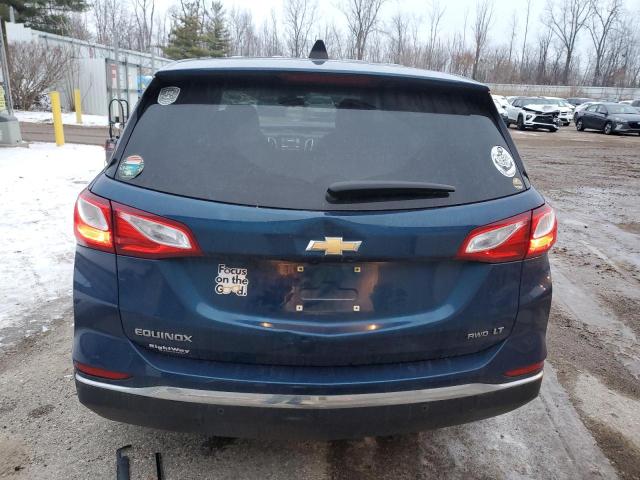 2GNAXUEV2K6118001 - 2019 CHEVROLET EQUINOX LT BLUE photo 6