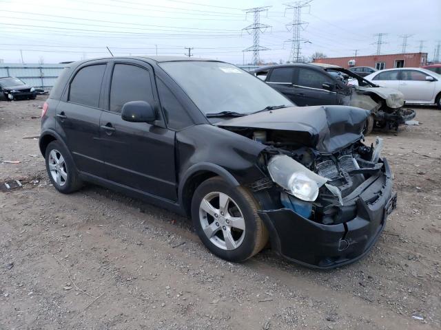 JS2YB5A31B6301854 - 2011 SUZUKI SX4 BLACK photo 4