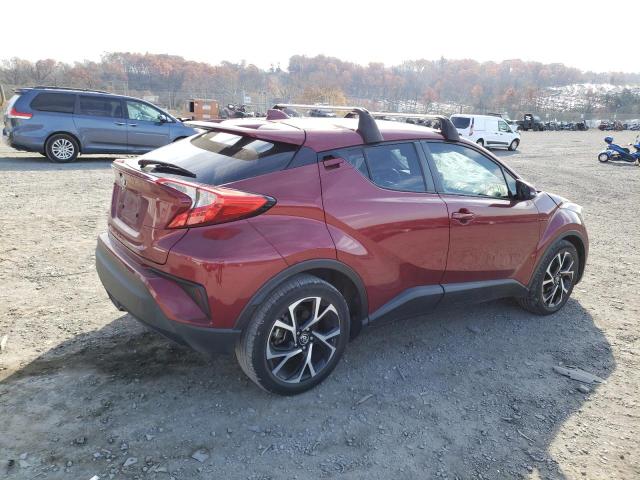 NMTKHMBXXKR072230 - 2019 TOYOTA C-HR XLE RED photo 3