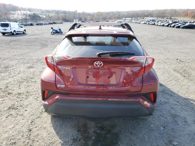 NMTKHMBXXKR072230 - 2019 TOYOTA C-HR XLE RED photo 6