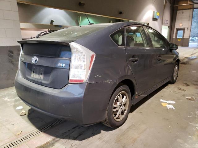 JTDKN3DU7A0171760 - 2010 TOYOTA PRIUS GRAY photo 3