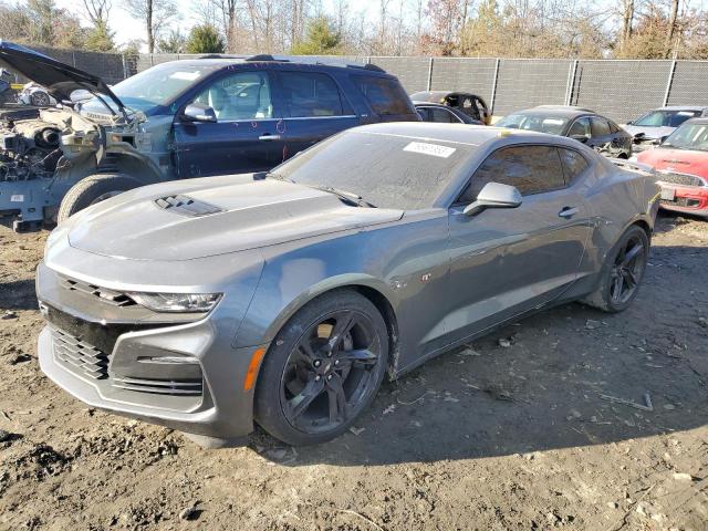 1G1FH1R74K0133302 - 2019 CHEVROLET CAMARO SS GRAY photo 1