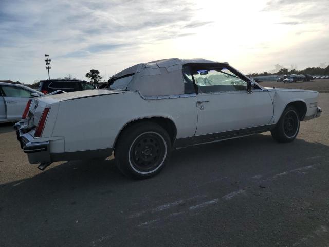 1G6EL6782FE605258 - 1985 CADILLAC ELDORADO BIARRITZ CREAM photo 3