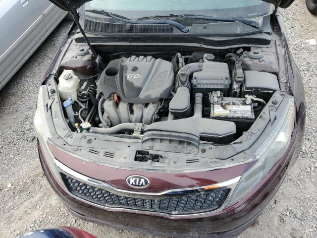 5XXGM4A79DG116355 - 2013 KIA OPTIMA LX MAROON photo 12