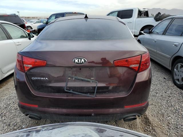 5XXGM4A79DG116355 - 2013 KIA OPTIMA LX MAROON photo 6