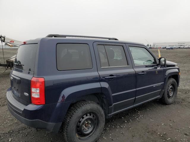 1C4NJRFB3ED540832 - 2014 JEEP PATRIOT LATITUDE BLUE photo 3