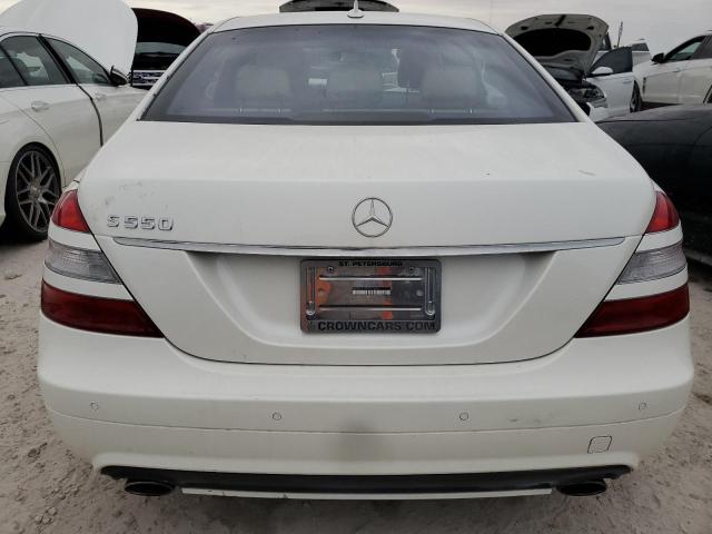 WDDNG71X79A273665 - 2009 MERCEDES-BENZ S 550 WHITE photo 6