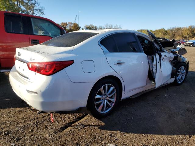 JN1BV7AR8EM690566 - 2014 INFINITI Q50 BASE WHITE photo 3