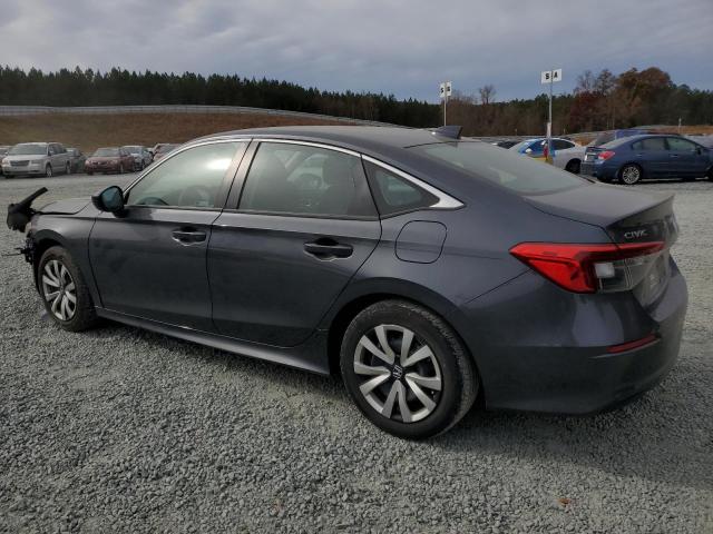 2HGFE2F25NH549052 - 2022 HONDA CIVIC LX GRAY photo 2