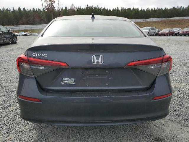 2HGFE2F25NH549052 - 2022 HONDA CIVIC LX GRAY photo 6