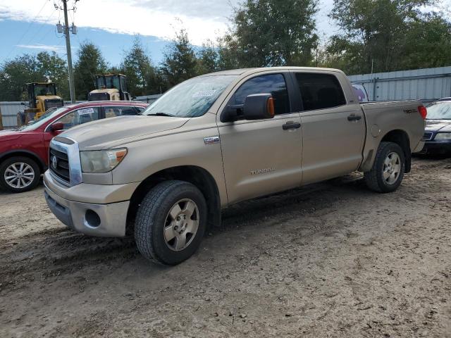 5TBEV54187S465195 - 2007 TOYOTA TUNDRA CREWMAX SR5 GOLD photo 1