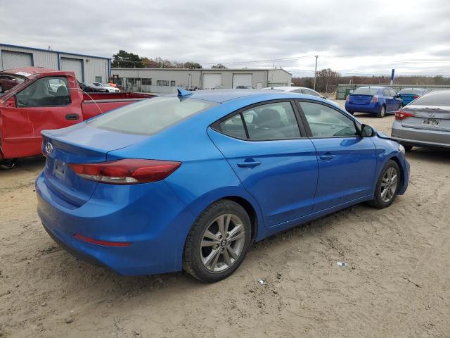 KMHD84LF8HU192723 - 2017 HYUNDAI ELANTRA SE BLUE photo 3