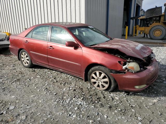 4T1BE32K54U285217 - 2004 TOYOTA CAMRY LE RED photo 4