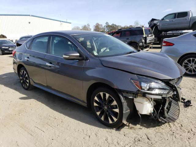 3N1AB7AP1KY305585 - 2019 NISSAN SENTRA S CHARCOAL photo 4